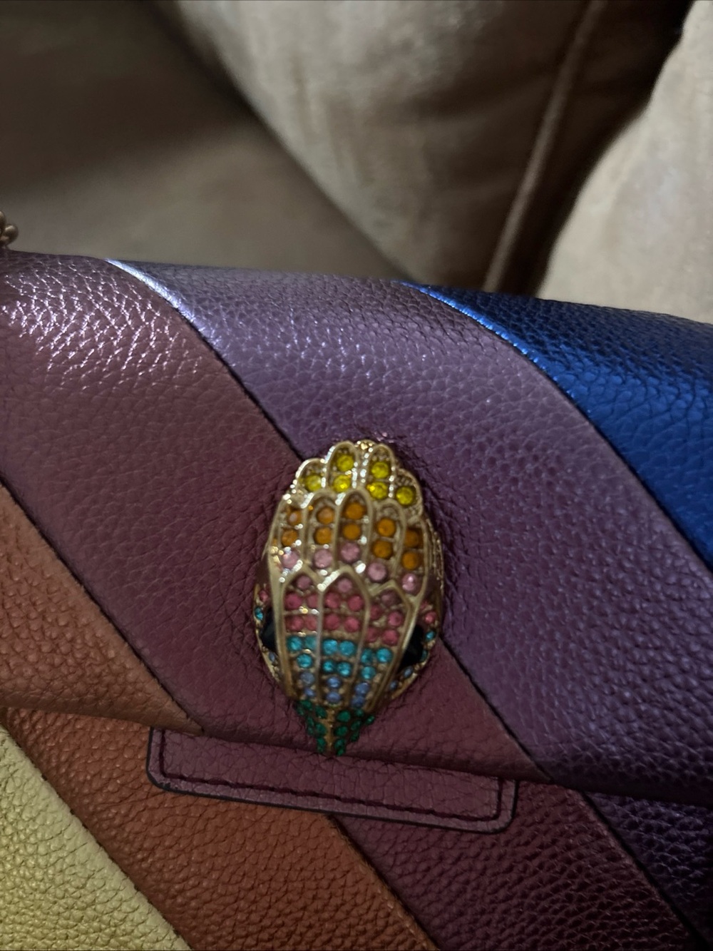 Kurt Geiger London Kensington Leather bag - Picture 2 of 5